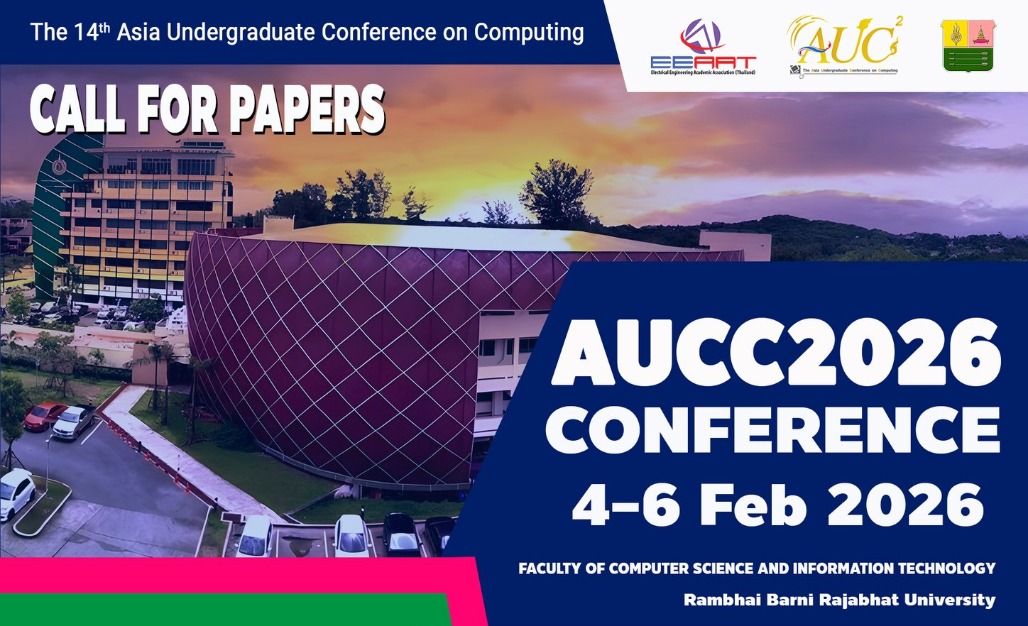 AUCC2026 conference banner